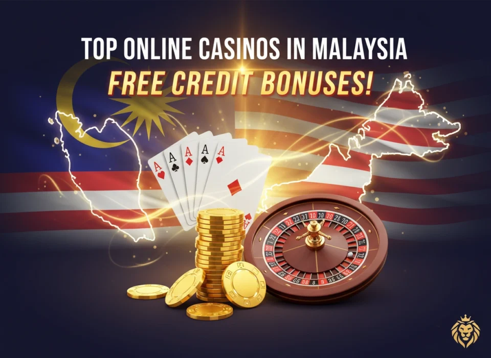 Top Online Casinos in Malaysia Offering Free Credit Bonuses