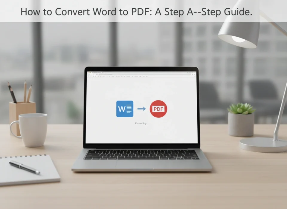How to Convert Word to PDF: A Step-by-Step Guide
