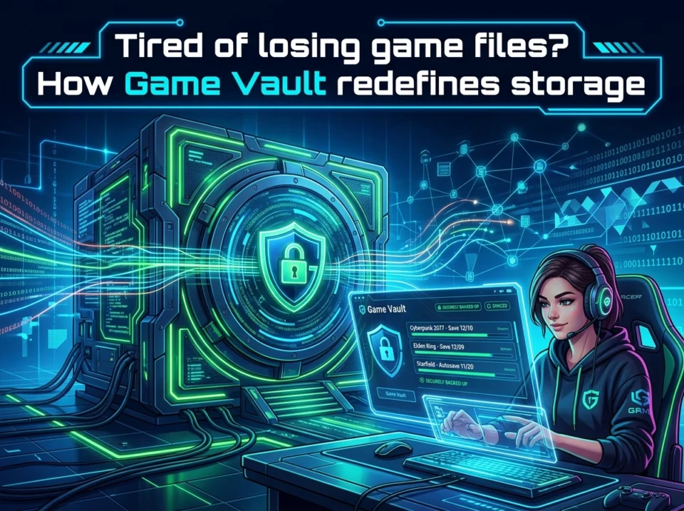 Tired of losing game files? How Game Vault redefines storage