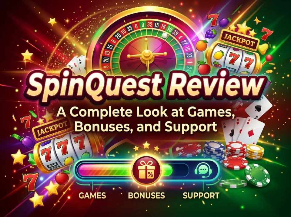 SpinQuest Review: A Complete Look at Games, Bonuses, and Support